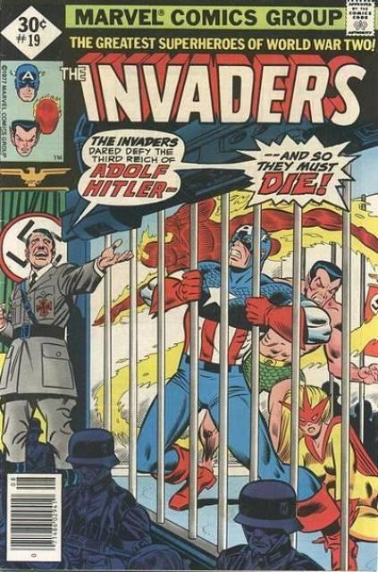 Invaders #19 comic cover