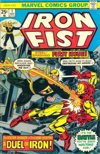 Iron Fist #1 comic cover