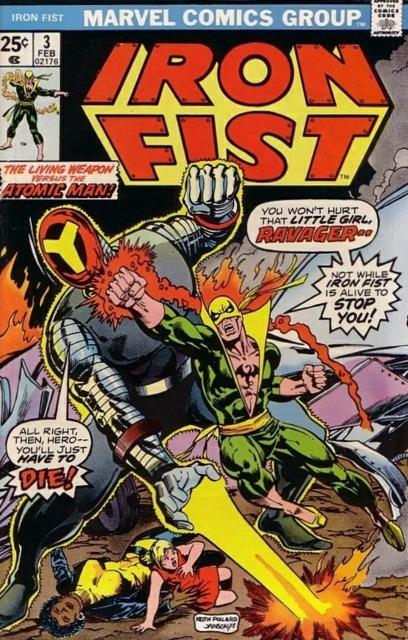 Iron Fist #3 comic cover