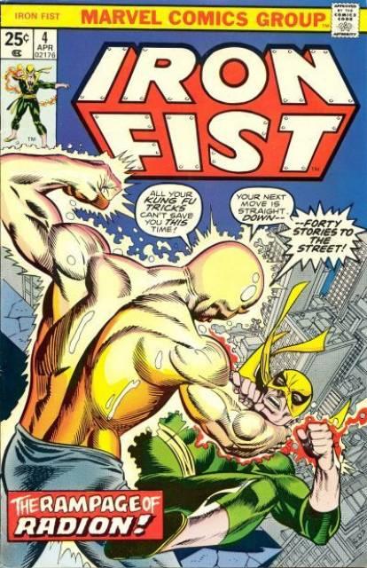 Iron Fist #4 comic cover