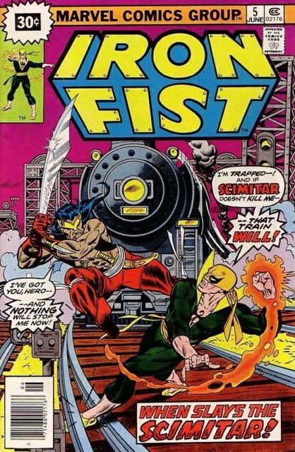 Iron Fist #5 comic cover