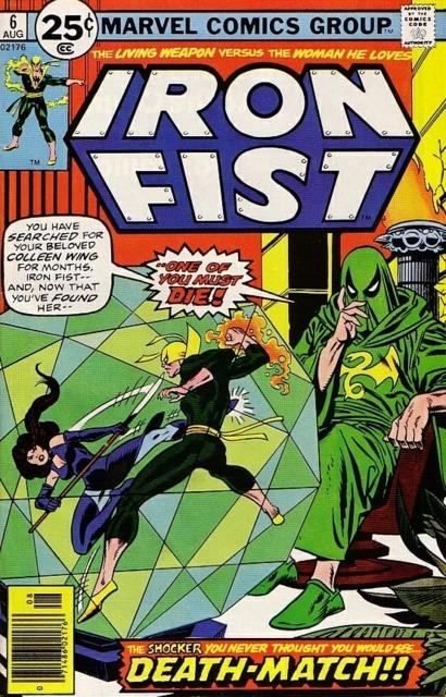 Iron Fist #6 comic cover