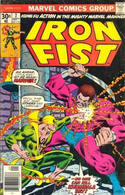 Iron Fist #7 comic cover