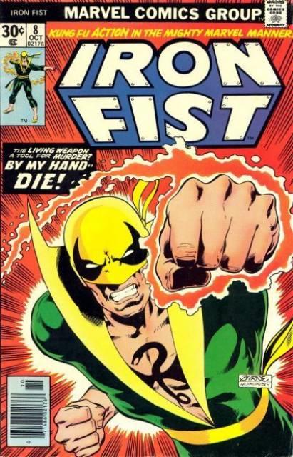 Iron Fist #8 comic cover