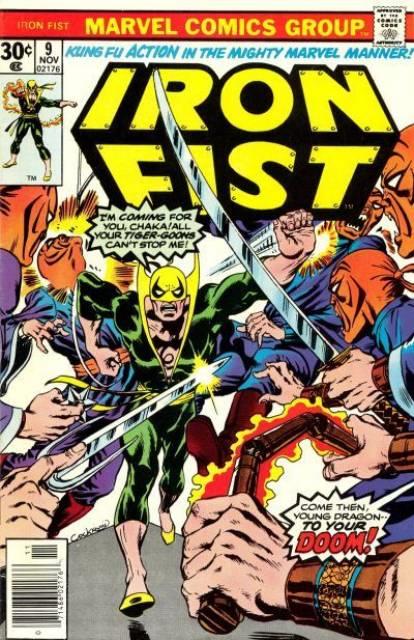 Iron Fist #9 comic cover