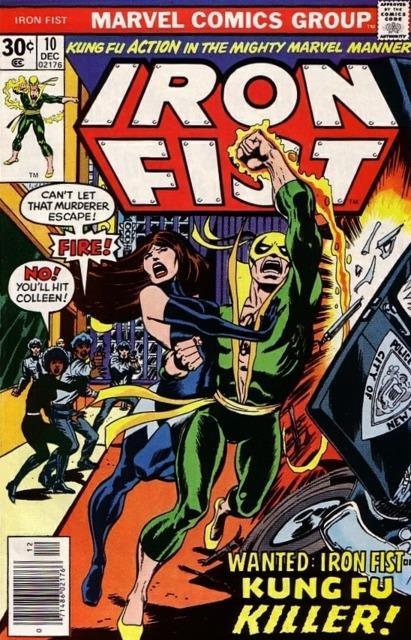 Iron Fist #10 comic cover