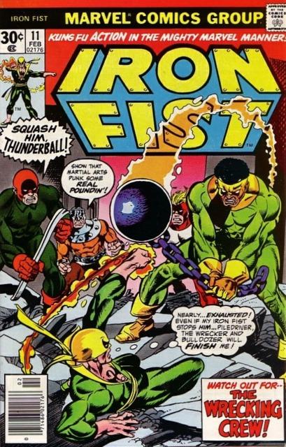 Iron Fist #11 comic cover