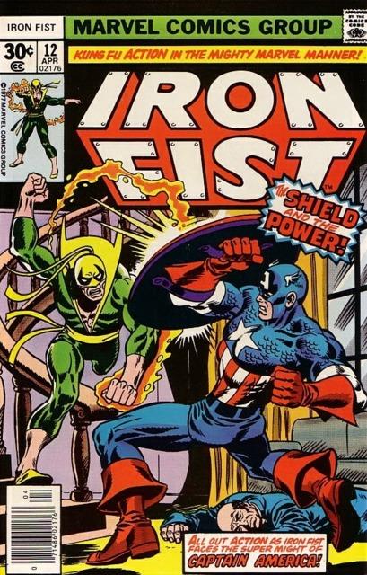 Iron Fist #12 comic cover