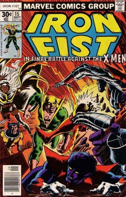 Iron Fist #15 comic cover