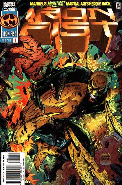 Iron Fis Vol 2t #1 comic cover