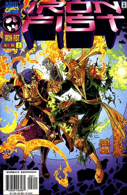 Iron Fis Vol 2t #2 comic cover