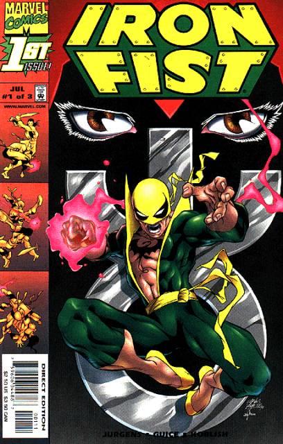 Iron Fis Vol 3t #1 comic cover