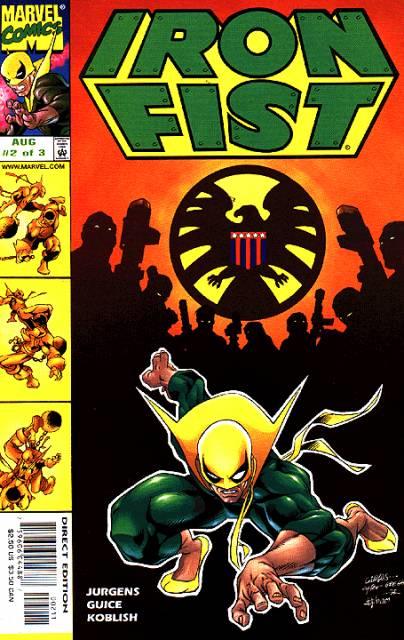 Iron Fis Vol 3t #2 comic cover
