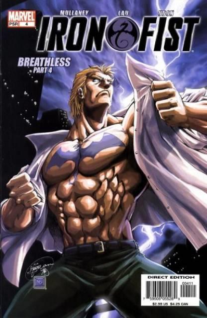 Iron Fis Vol 4 #4 comic cover