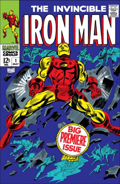 Iron Man Vol 1 #1 comic cover