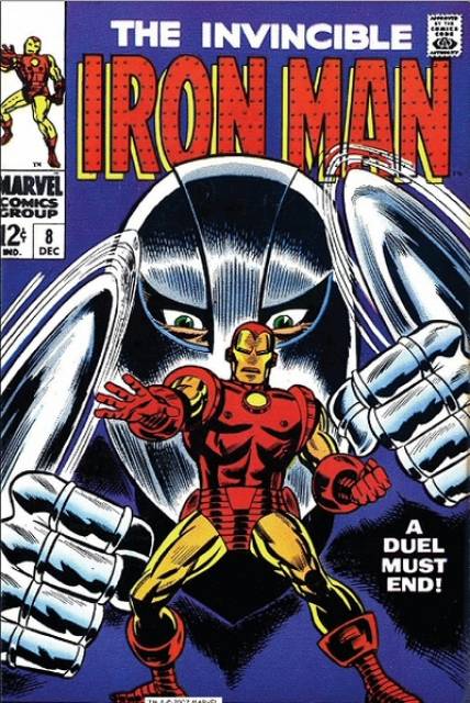 Iron Man Vol 1 #8 comic cover