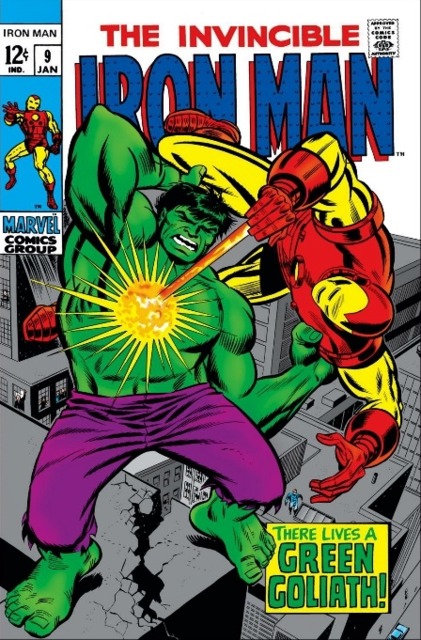 Iron Man Vol 1 #9 comic cover