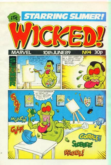 It's Wicked! #4 comic cover