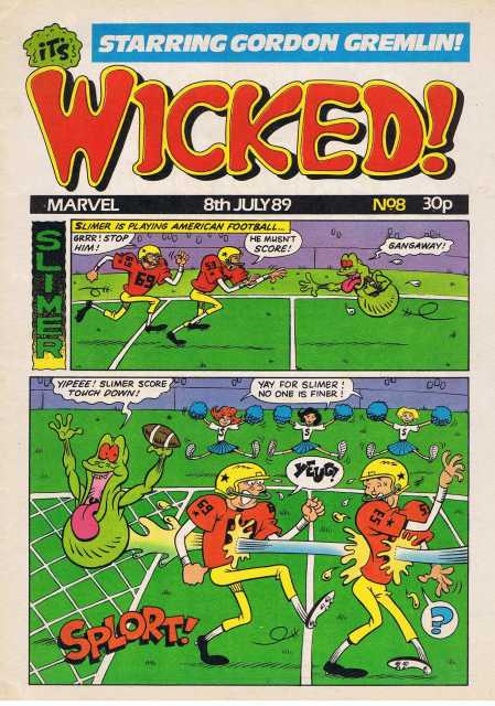 It's Wicked! #8 comic cover