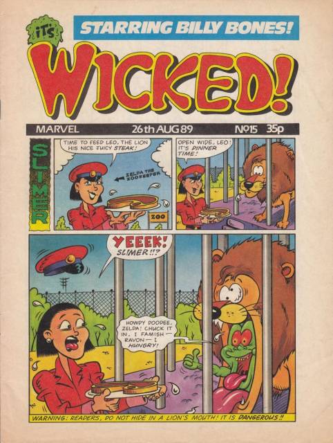 It's Wicked! #15 comic cover