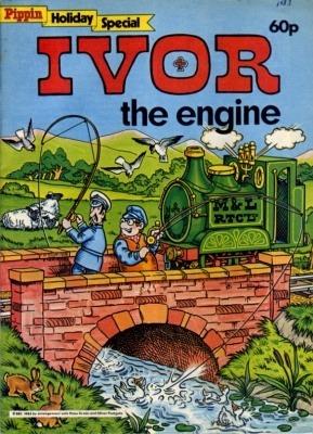 Ivor the Engine Holiday Special 1983 comic cover