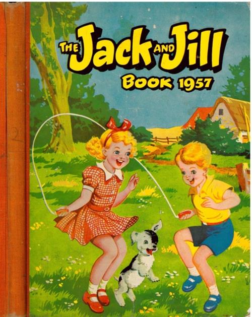 Jack and Jill Annual 1957 comic cover