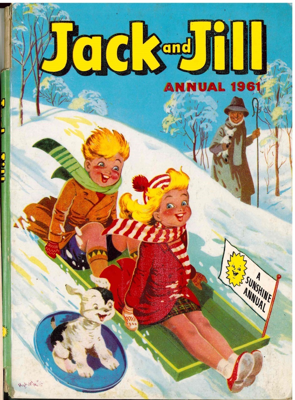 Jack and Jill Annual 1961 comic cover