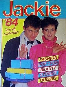Jackie Annual 1984 comic cover
