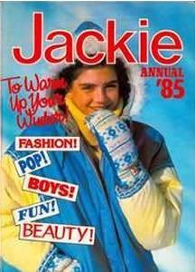 Jackie Annual 1985 comic cover