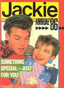 Jackie Annual 1986 comic cover