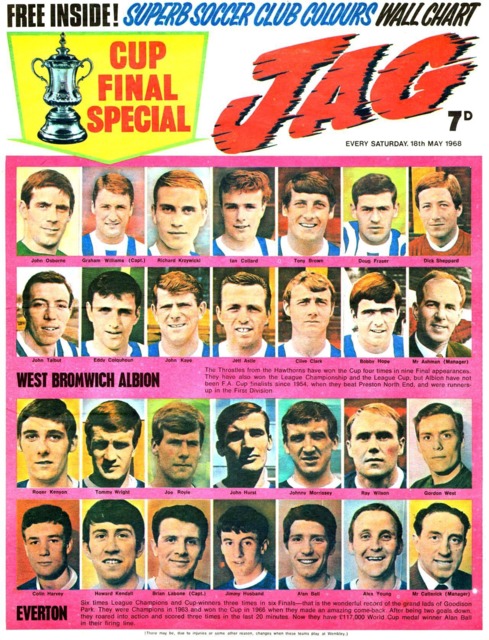 Jag 18 May 1968 with free gift comic cover