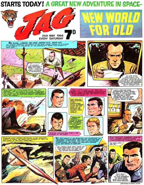 Jag 25 May 1968 comic cover