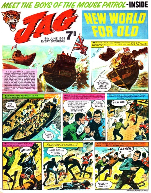 Jag 08 June 1968 comic cover