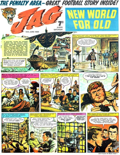 Jag 15 June 1968 comic cover