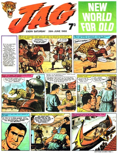 Jag 29 June 1968 comic cover