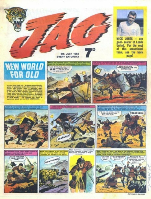 Jag 06 July 1968 comic cover