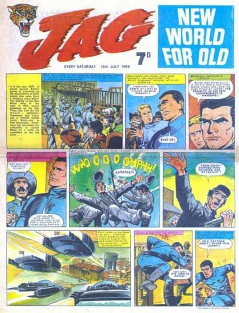 Jag 13 July 1968 comic cover