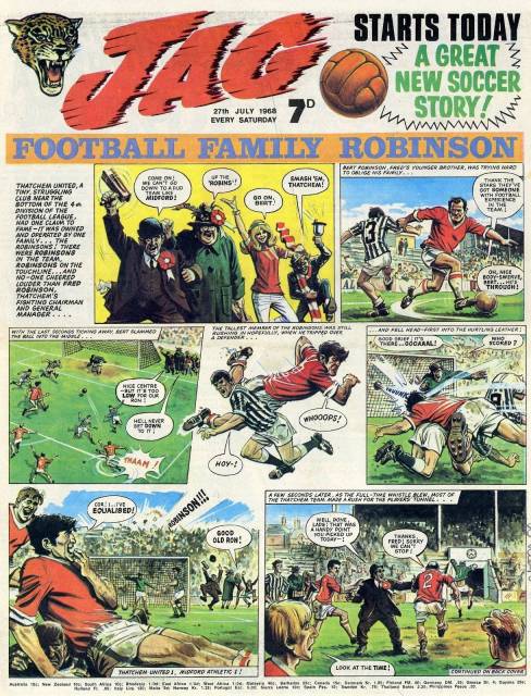 Jag 27 July 1968 comic cover