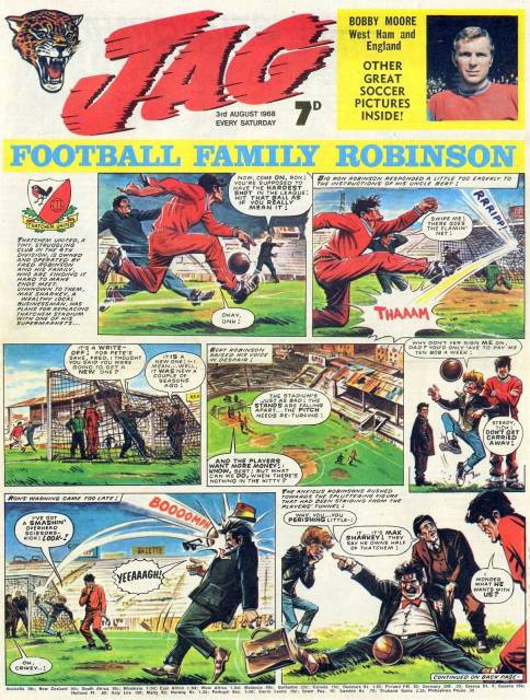 Jag 03 August 1968 comic cover
