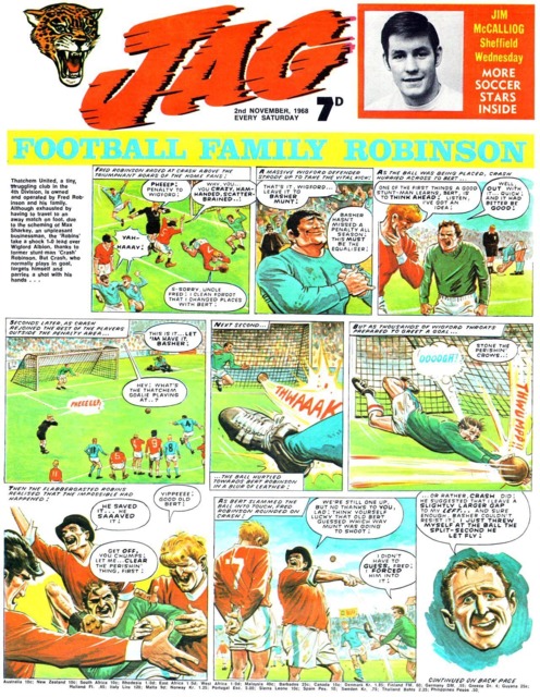 Jag 02 November 1968 comic cover