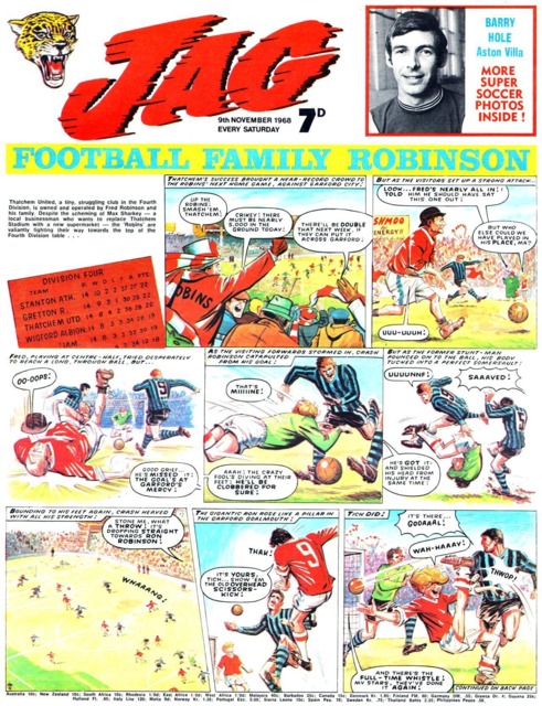 Jag 09 November 1968 comic cover