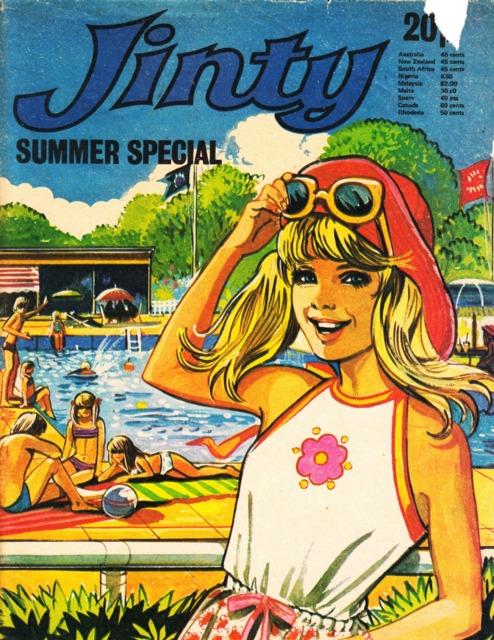 Jinty Summer Special 1974 comic cover