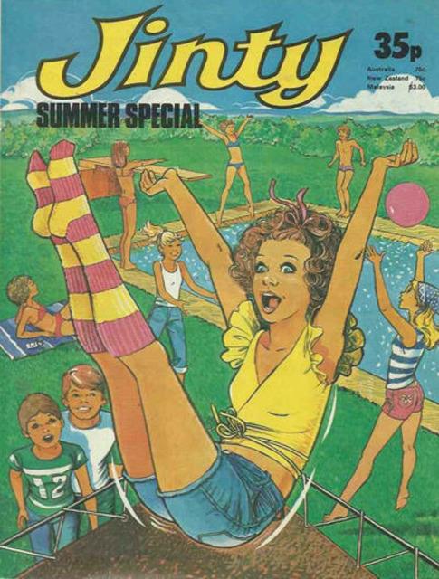 Jinty Summer Special 1978 comic cover