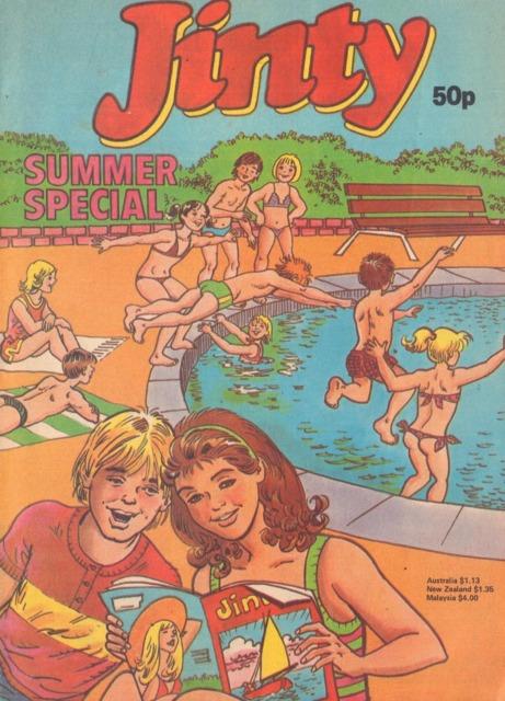 Jinty Summer Special 1982 comic cover