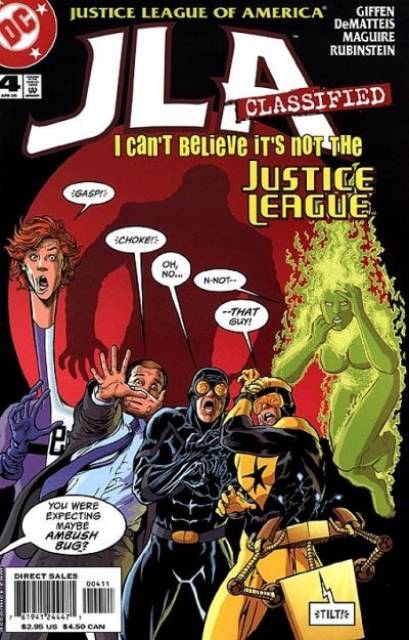 JLA Classified #4 comic cover