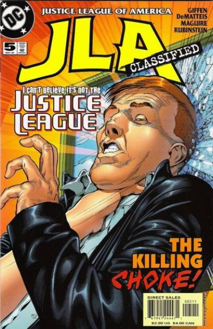 JLA Classified #5 comic cover