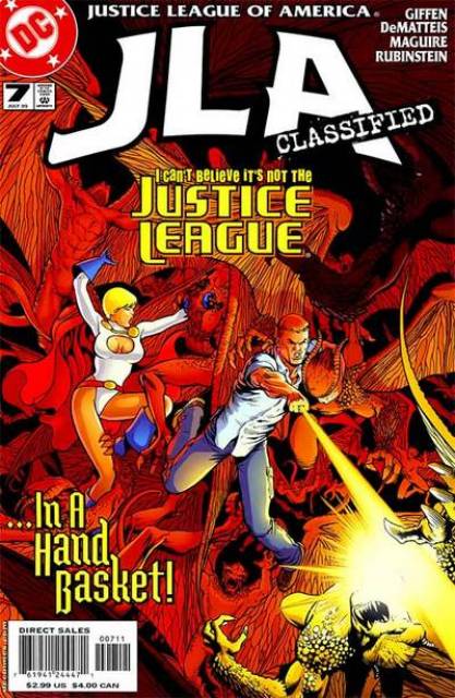 JLA Classified #7 comic cover