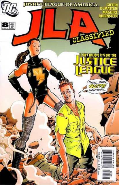 JLA Classified #8 comic cover