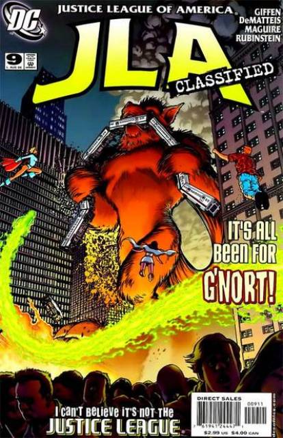 JLA Classified #9 comic cover