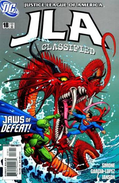 JLA Classified #18 comic cover